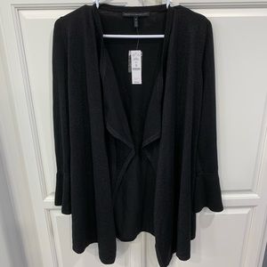 NWT black shimmer cardigan